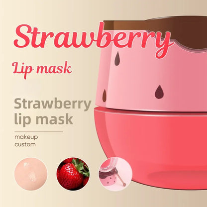 🍯🍓 Honey & Strawberry Lip Masks 🍓🍯