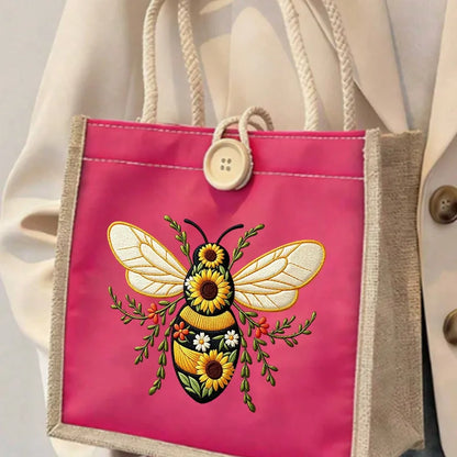 🐝 Embroidered Bee Handbags 🐝
