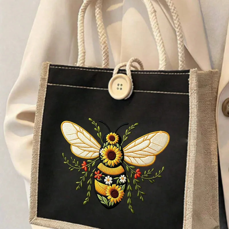 🐝 Embroidered Bee Handbags 🐝