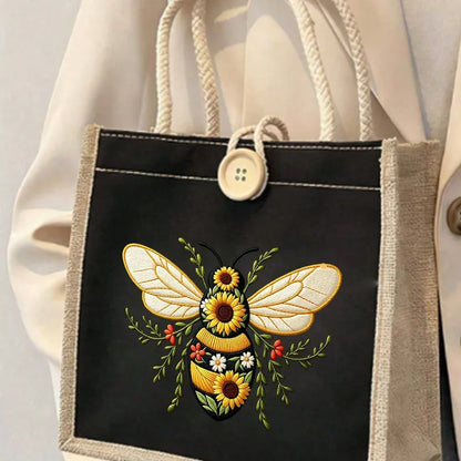🐝 Embroidered Bee Handbags 🐝