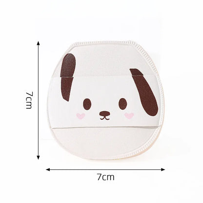 6pc Animal Powder Puff Sponges Set