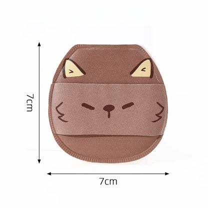 6pc Animal Powder Puff Sponges Set