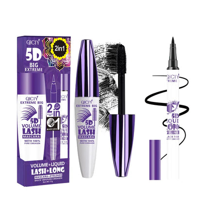 💜 Black Mascara & Eyeliner Set 💜