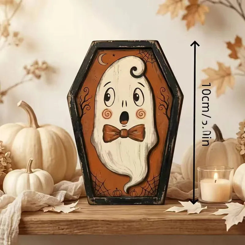 🎃🦇  15cm Wooden Halloween signs 🦇🎃