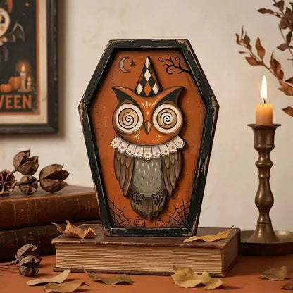 🎃🦇  15cm Wooden Halloween signs 🦇🎃