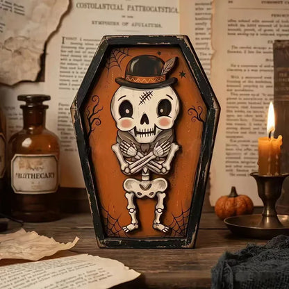 🎃🦇  15cm Wooden Halloween signs 🦇🎃
