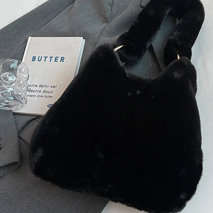 ✨ Fluffy Handbags (Multiple Colour Options!) ✨