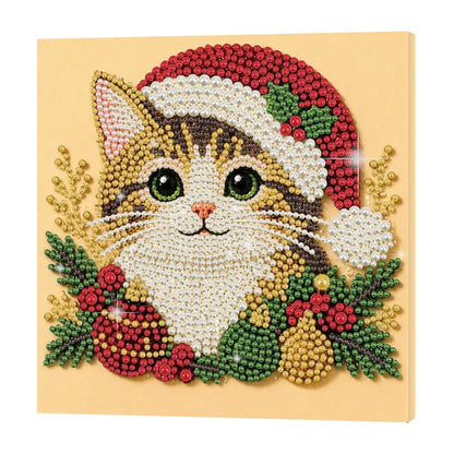 Christmas Pets Diamaond Paintings 20*20cm (Multiple Designs!)