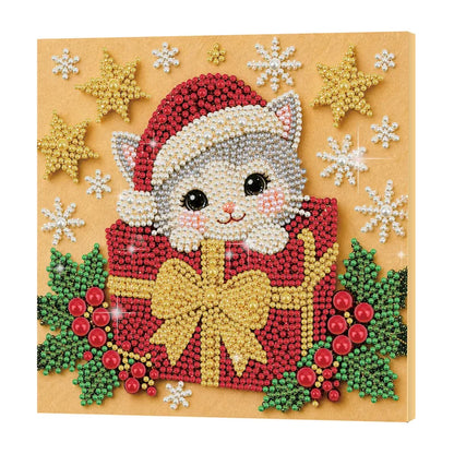 Christmas Pets Diamaond Paintings 20*20cm (Multiple Designs!)