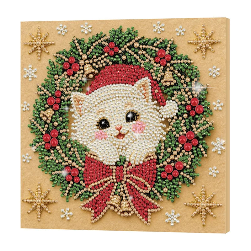 Christmas Pets Diamaond Paintings 20*20cm (Multiple Designs!)