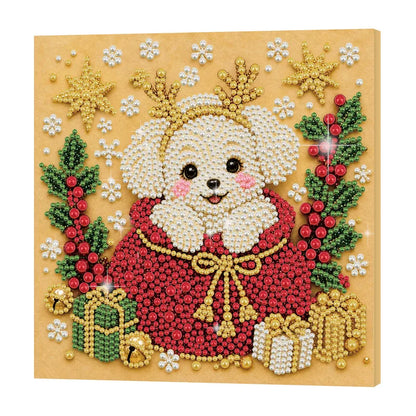 Christmas Pets Diamaond Paintings 20*20cm (Multiple Designs!)