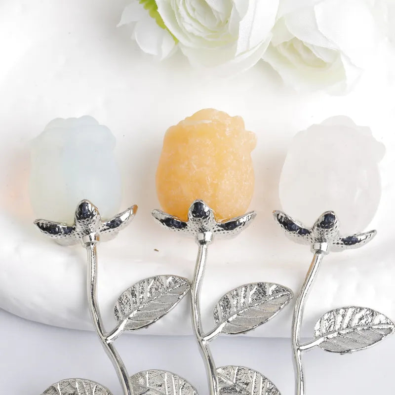 🌹 Crystal Rose Ornaments 🌹