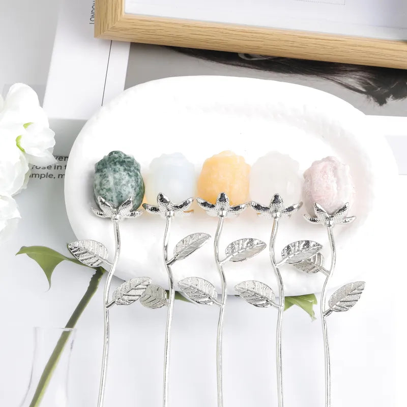 🌹 Crystal Rose Ornaments 🌹