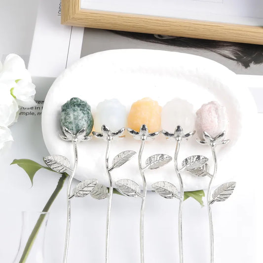 🌹 Crystal Rose Ornaments 🌹
