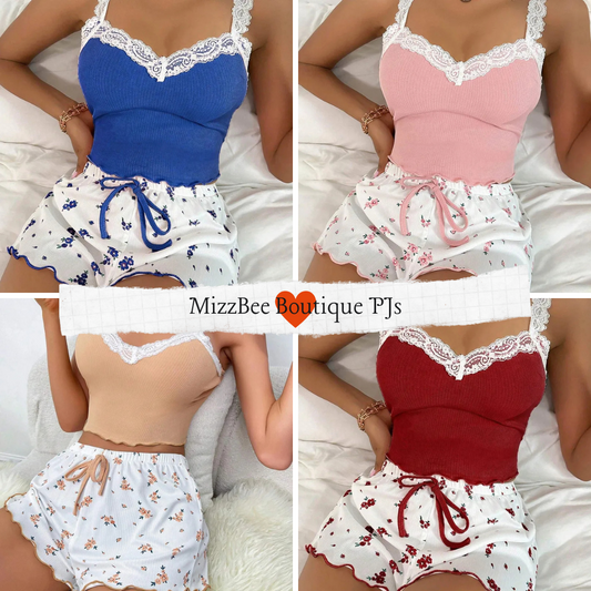 Floral PJ Short Set