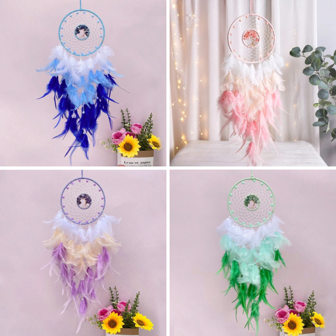 🌸 Crystal Tree of Life  Dream Catchers 🌸