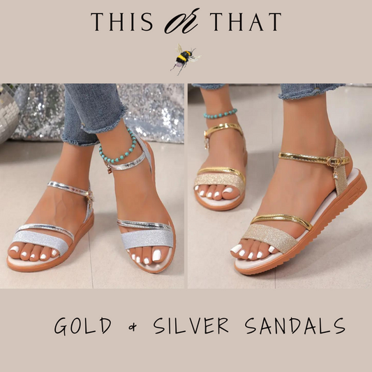 ✨ Women's Low Heel Flat Sandals ✨