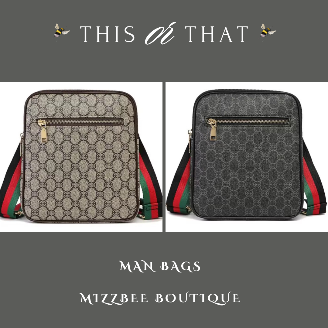 💼 Men’s Bags in Black or Beige 💼