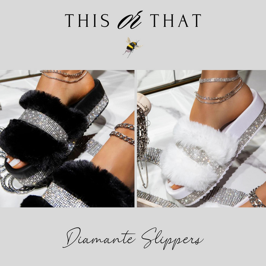 ✨ Diamante Slippers