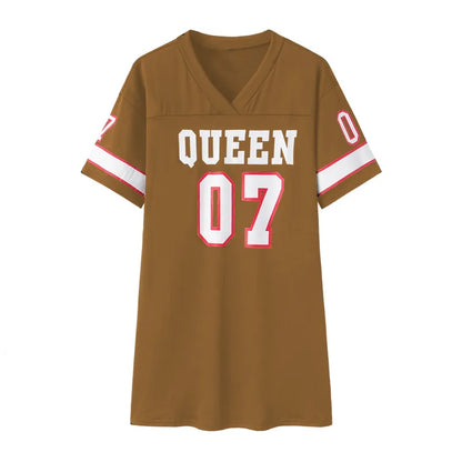 👑 Queen Oversized T-Shirt Dress 👑