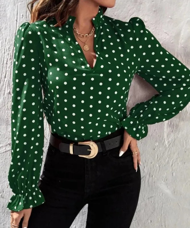 Polka Dot Blouses