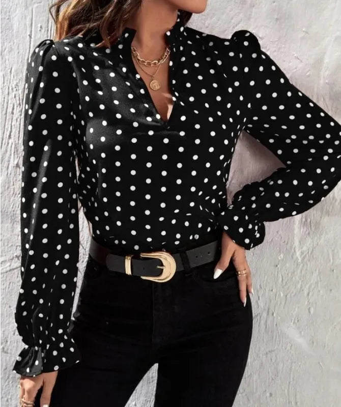 Polka Dot Blouses