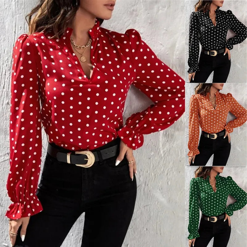 Polka Dot Blouses