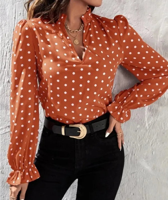 Polka Dot Blouses