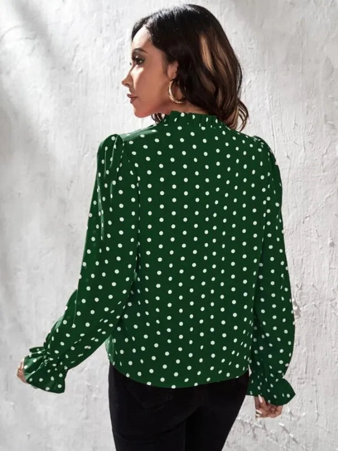 Polka Dot Blouses