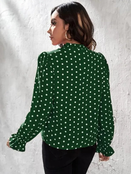 💖 Polka Dot Blouses 💖