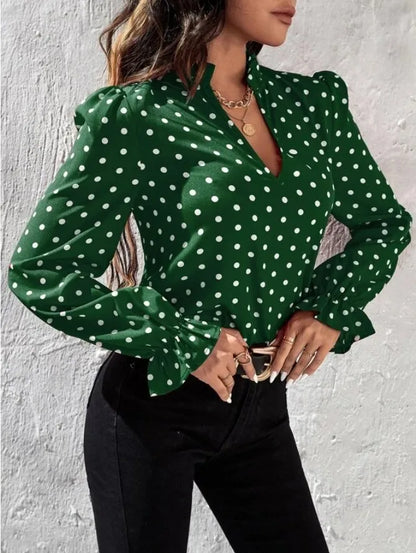 💖 Polka Dot Blouses 💖