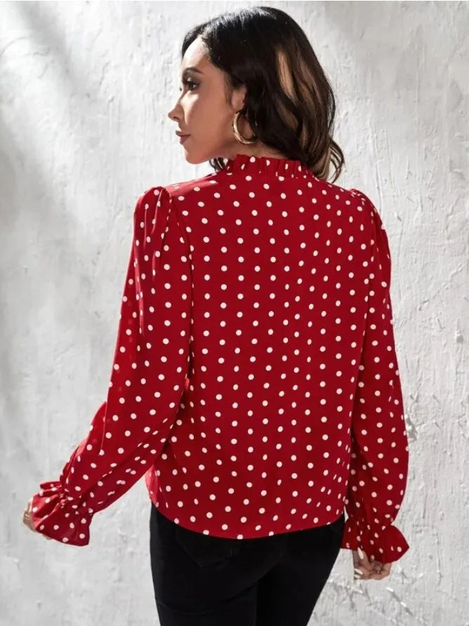 Polka Dot Blouses