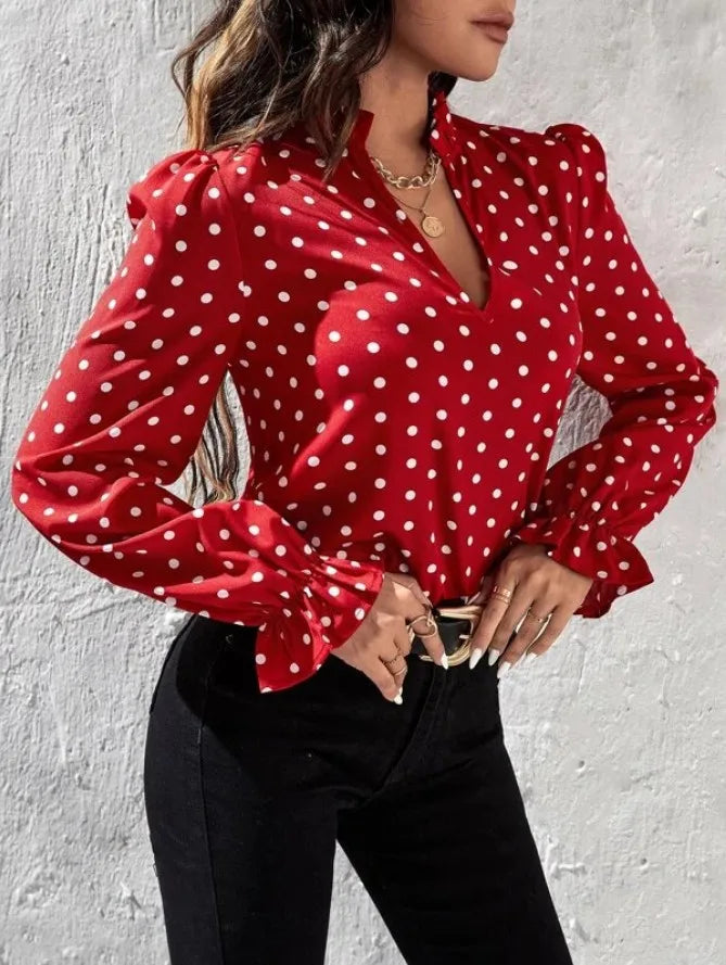 Polka Dot Blouses