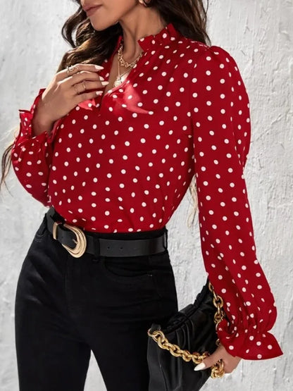 💖 Polka Dot Blouses 💖