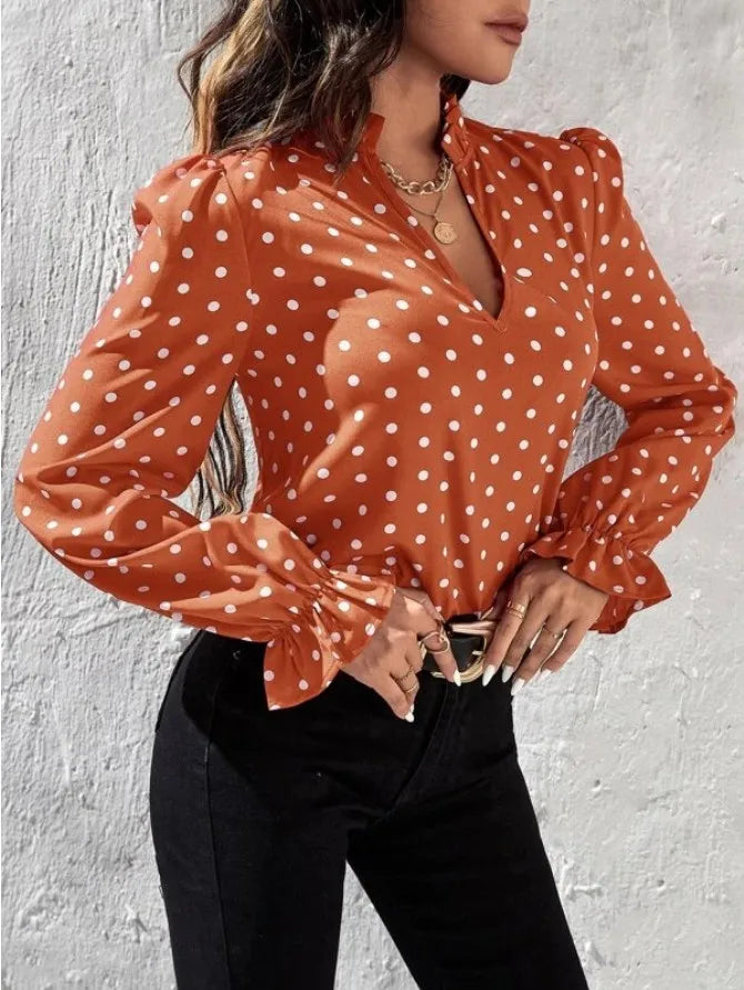 Polka Dot Blouses