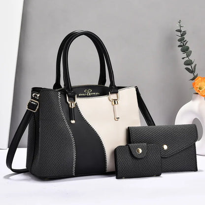 👜 3-Piece Handbag Set (Multiple Colour Choices!) 👜