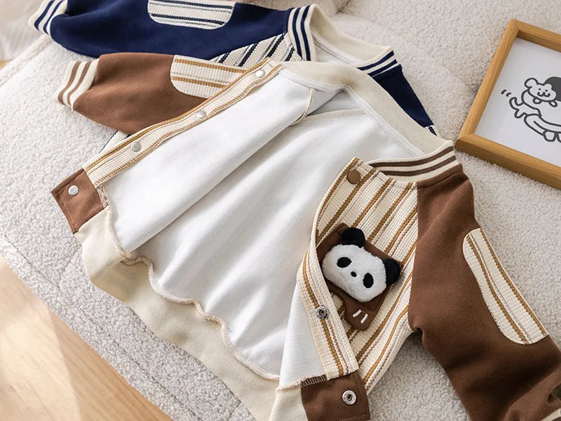 🐼 3pc Panda Shorts Tracksuit Set 🐼