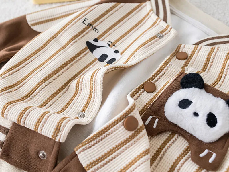 🐼 3pc Panda Shorts Tracksuit Set 🐼