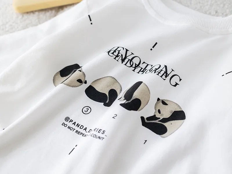 🐼 3pc Panda Shorts Tracksuit Set 🐼