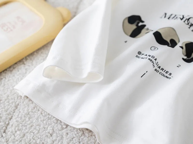 🐼 3pc Panda Shorts Tracksuit Set 🐼