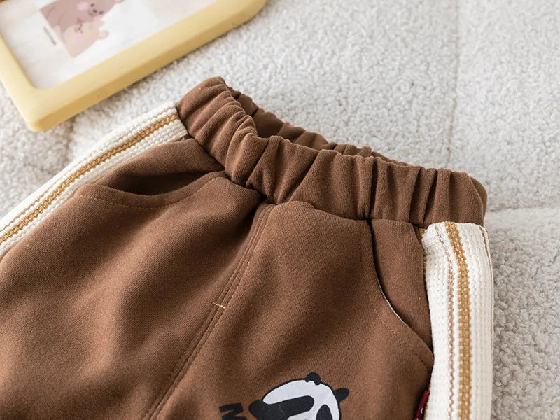 🐼 3pc Panda Shorts Tracksuit Set 🐼