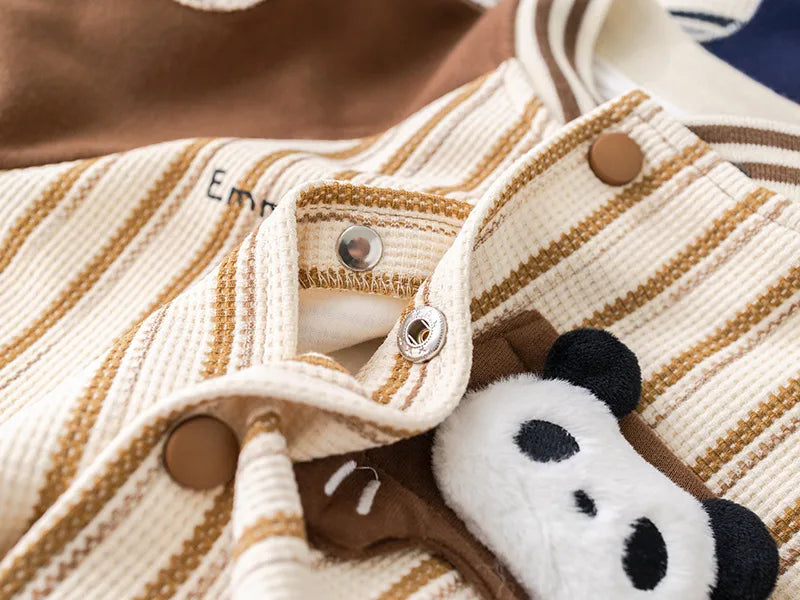 🐼 3pc Panda Shorts Tracksuit Set 🐼