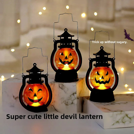 🎃🧡 3PC Mini Pumpkin Lantern Set 🧡🎃