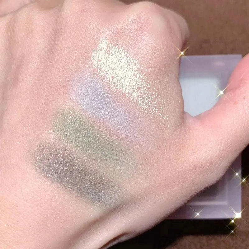 🧚 Fairy Mint Milk Green 4-Colour Eyeshadow Palette ♀️