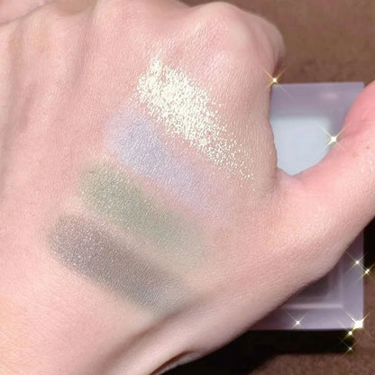 🧚 Fairy Mint Milk Green 4-Colour Eyeshadow Palette ♀️