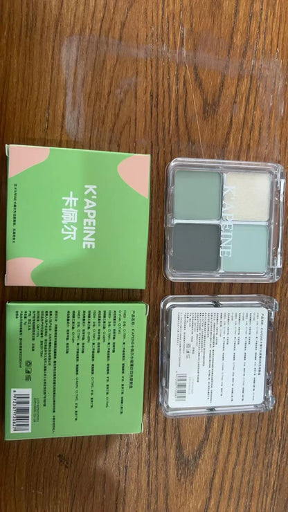 🧚 Fairy Mint Milk Green 4-Colour Eyeshadow Palette ♀️