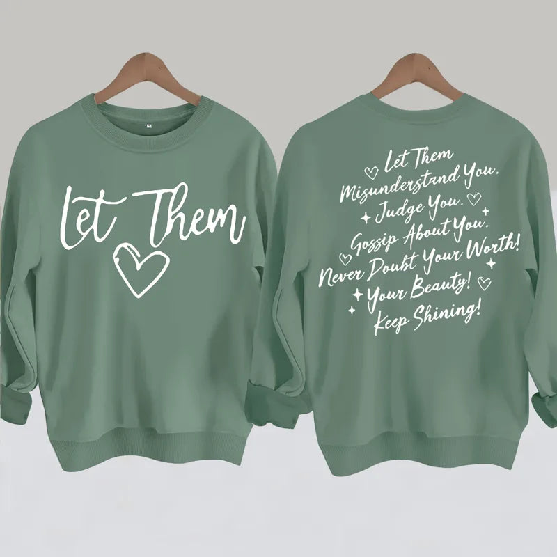 😎 "Let Them..." Jumpers (9 Colour Choices!) 😎