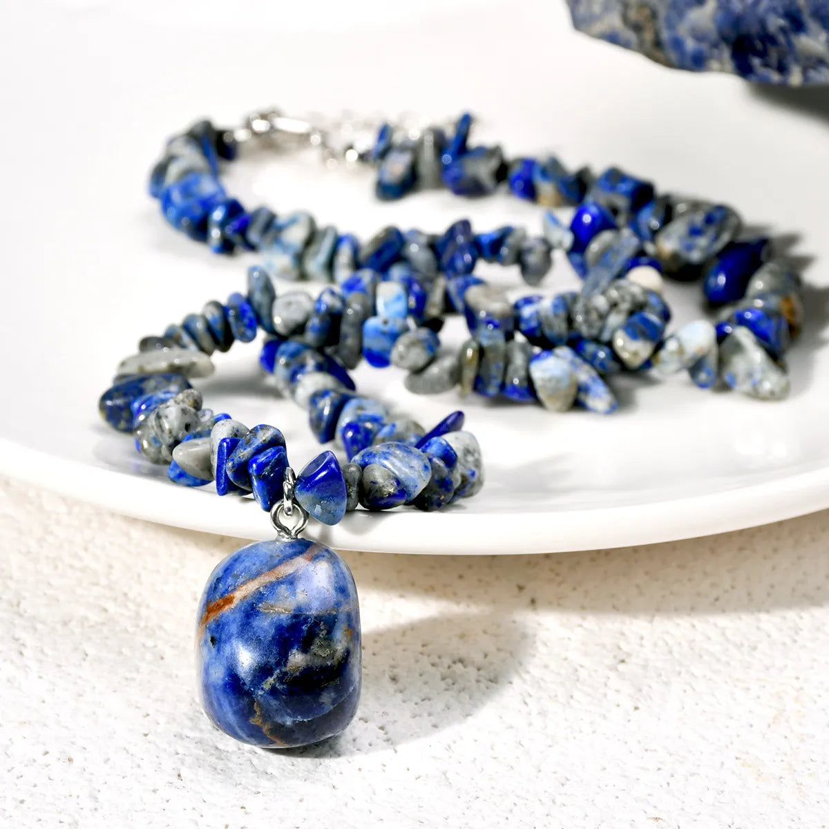 ✨ 2pc Sodalite Necklace Set ✨