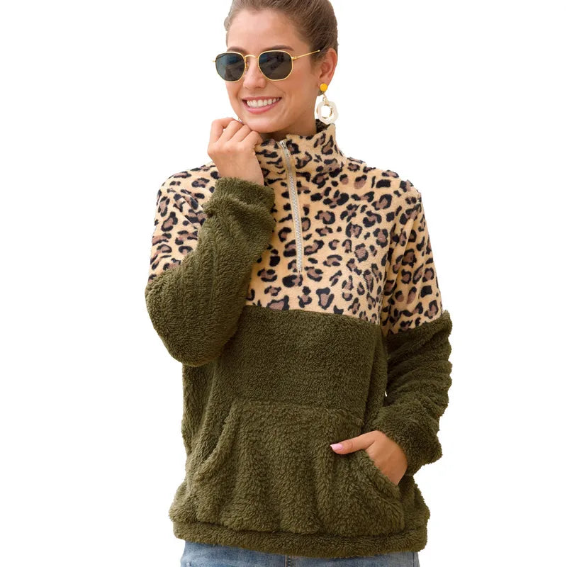 🐆 Leopard Print & Camouflage Teddy Jumpers (9 colour choices!) 🐆