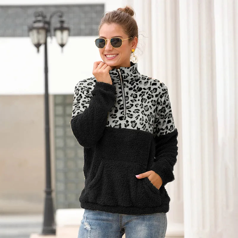 🐆 Leopard Print & Camouflage Teddy Jumpers (9 colour choices!) 🐆